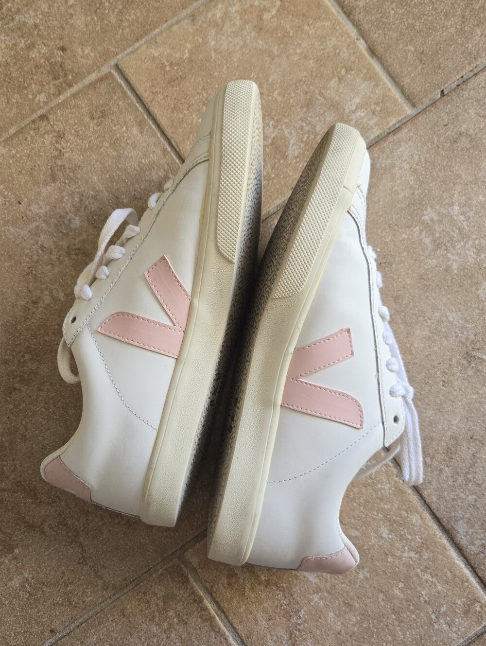 VEJA Sneaker white/petale Size 7 Women’s Shoes